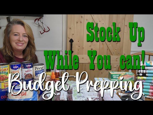 Budget Prepping ~ Grab Those Deals to build your Pantry & Supplies