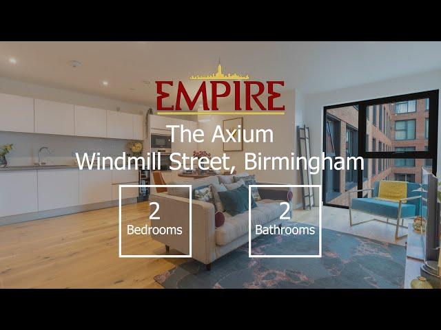 Luxury 2 Bed 2 Bath Apartment | The Axium, Windmill Street, Birmingham