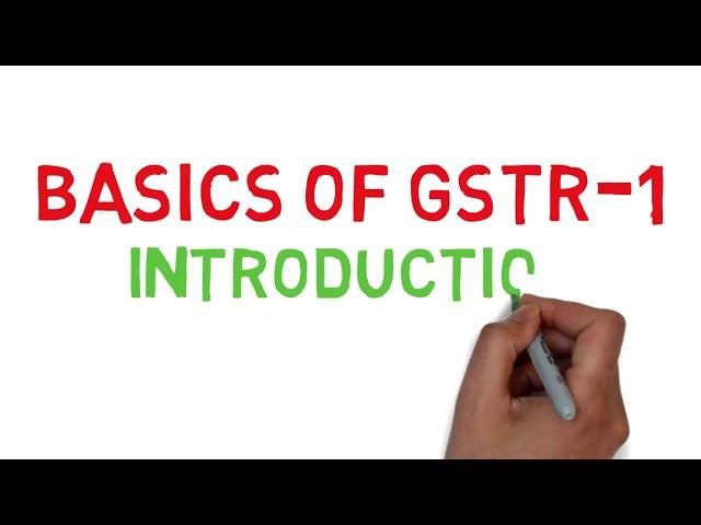 What Is GSTR 1 ? Short Introduction