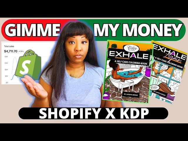 How To Use Your SHOPIFY WEBSITE as a KDP Coloring Book Marketing Tool!