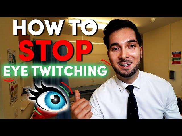 Twitching Eyelid | How To Stop Twitching Eyelid Eye Twitch