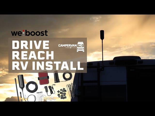 Campervan HQ weBoost Drive Reach RV Installation