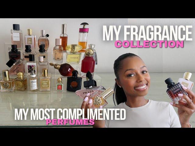 MY MOST COMPLIMENTED & FAVORITE PERFUMES | Fragrance Collection