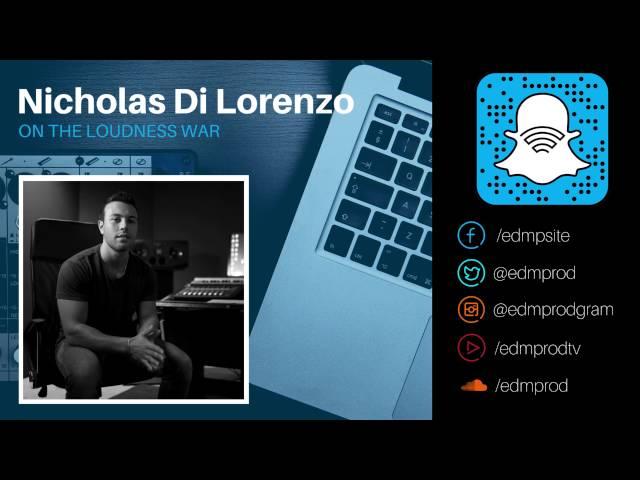 Nicholas Di Lorenzo on The Loudness War