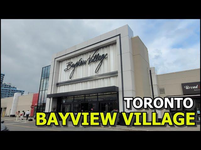 [4K]  Bayview Village Shopping Centre Mall Walking Tour | Toronto Ontario Canada