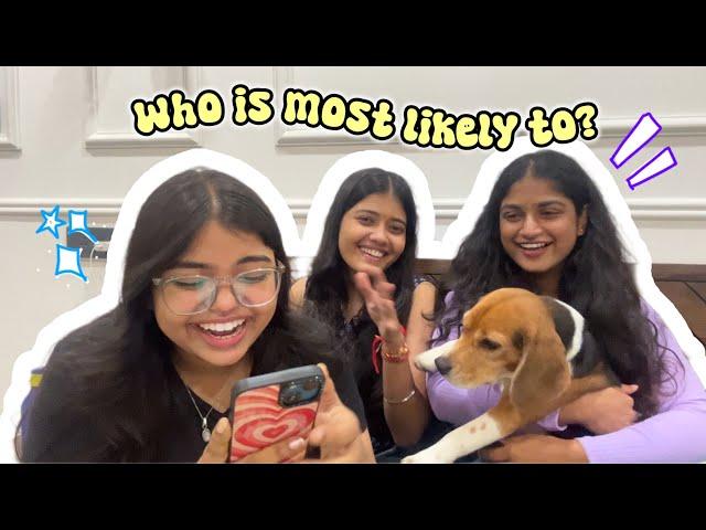 Who is most likely to?!!! ‍️Best Friends Edition |#challenge #bestfriend #withloveanshika️