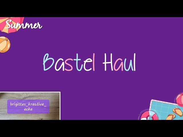 Bastel Haul - klein aber fein - Action, Creative Depot, Danipeuss