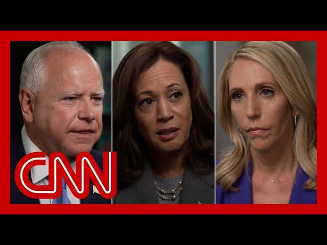 Takeaways from CNN’s interview with Harris and Walz