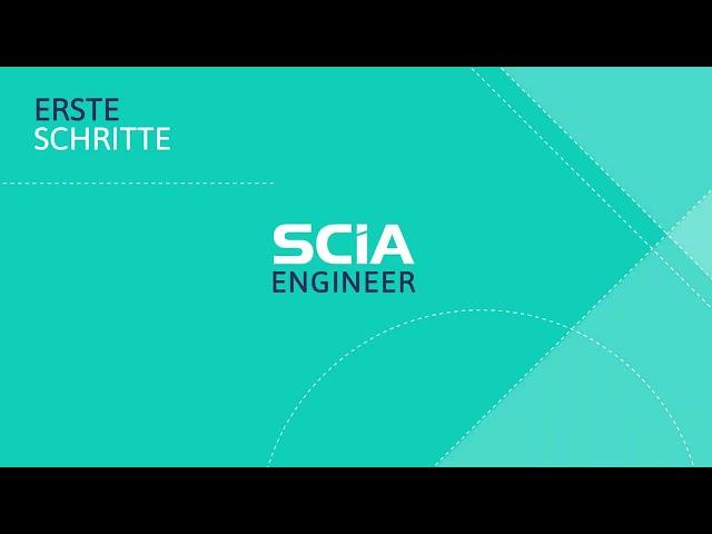 [DE] SCIA Engineer - Erste Schritte