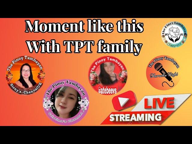 Karaoke moment live with tpt family and support