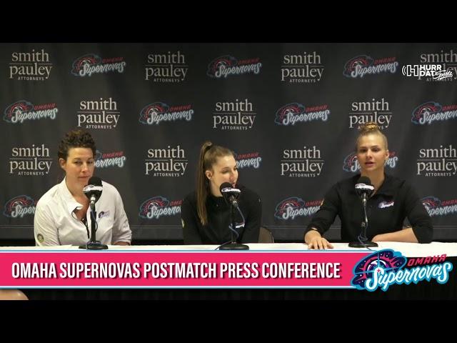 Omaha Supernovas vs Grand Rapids Rise Postmatch Press Conferences 03/28/24