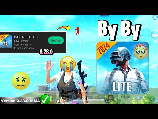 Pubg Lite 0.28.0 New Comeback Update 2024 | By By Pubg Mobile Lite Problem 2024 