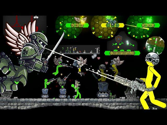 Generate Stickman Fight Part 2 - Modyfication Combat - Marble Ragdoll Battle