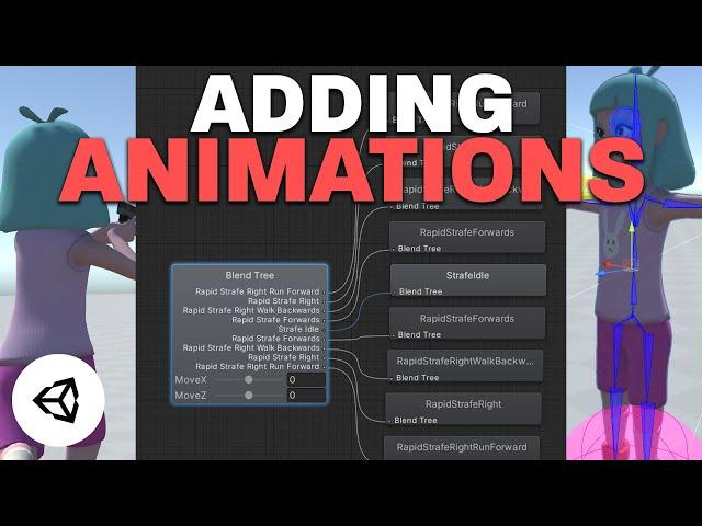 Adding Animations  | Blend Trees, Layers, & Animation Rigging - 3rd Person Shooter - Unity Tutorial