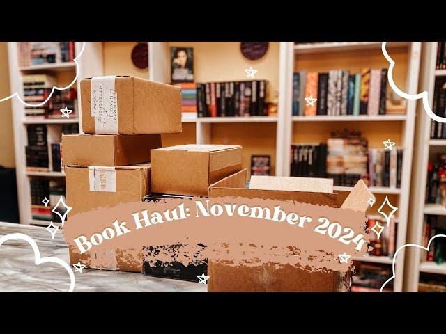 Book Haul | November 2024