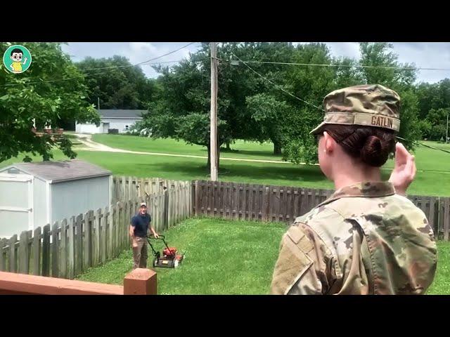 Most Emotional Soldiers Coming Home Compilation 2024!