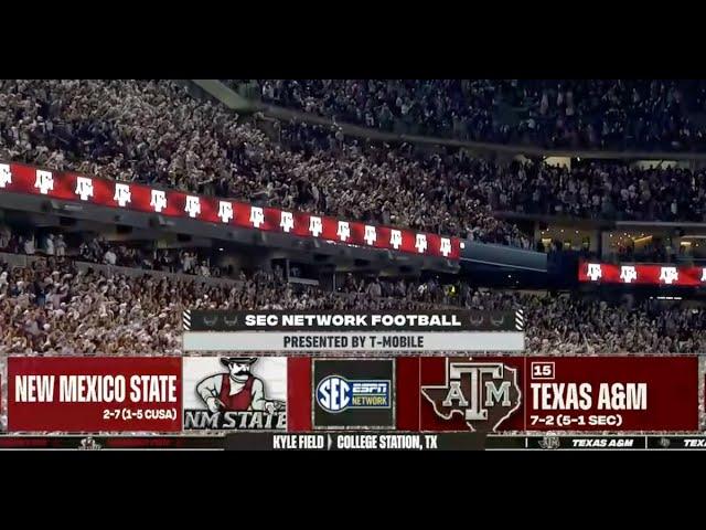 New Mexico State @ #15 Texas A&M 2024 - No huddle