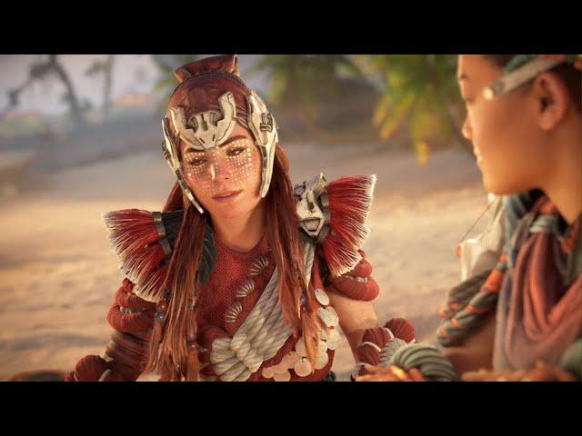 ALOY IS HEAD OVER HEELS FOR SEYKA! | Horizon Forbidden West Burning Shores DLC