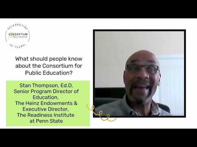 Stan Thompson: What should people know about the Consortium for Public Education?