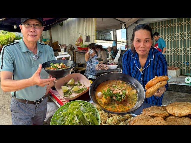 Nha Trang: Mì Quảng Ngon Nằm Trong Con Đường Đất | Chị Chủ Bán Chả Cá Chia Sẻ