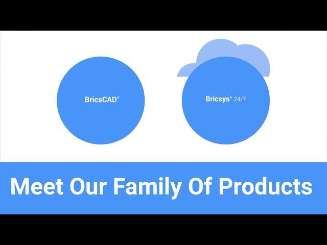 Learn about the Bricsys family of products.