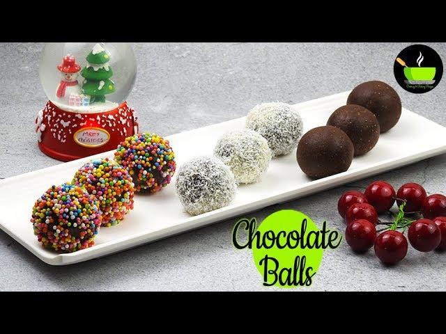 Chocolate Balls |  Fireless Cooking Competition Recipes | No Fire Cooking