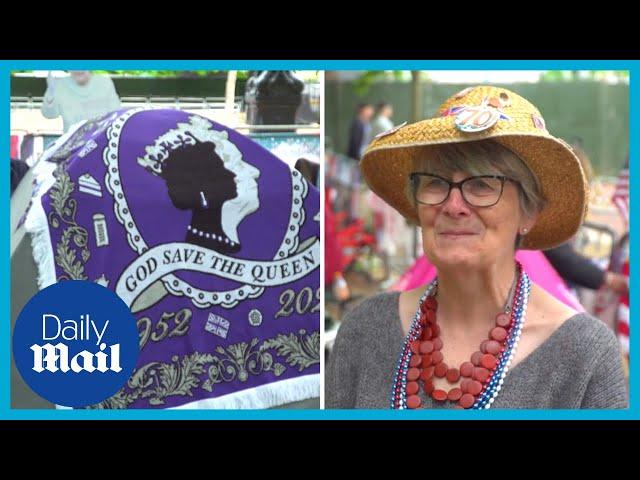 Royal Family super fans camp out for Queen's Platinum Jubilee