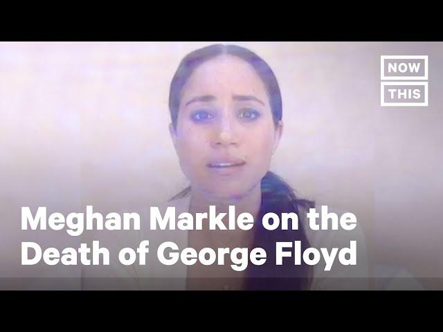Meghan Markle Speaks Out About George Floyd in Commencement Speech  | NowThis