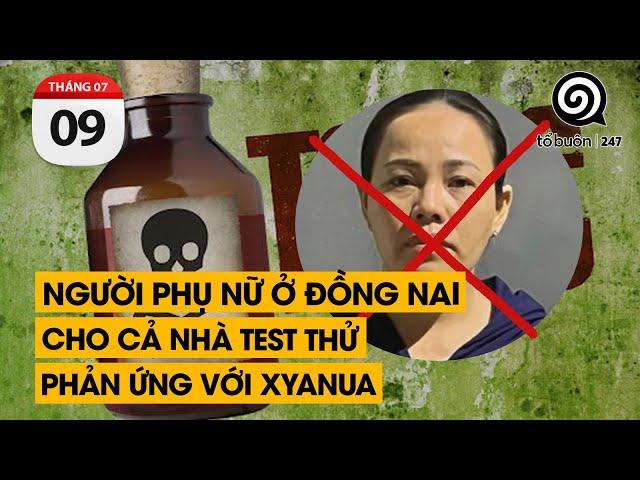 Người phụ nữ ở Đồng Nai cho cả nhà test thử phản ứng với Xyanua | TỔ BUÔN 247