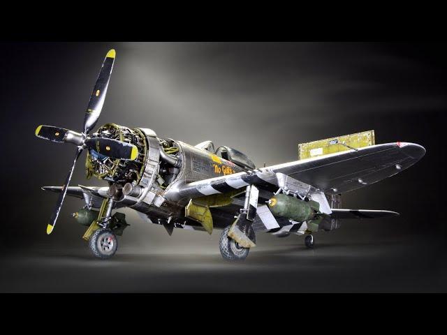 P-47 Thunderbolt Advanced MiniArt 1/48 - Aircraft Model