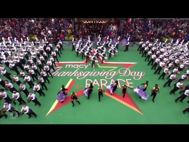 Western Carolina University 'Pride of the Mountains' performs during Macy's Thanksgiving Day Parade