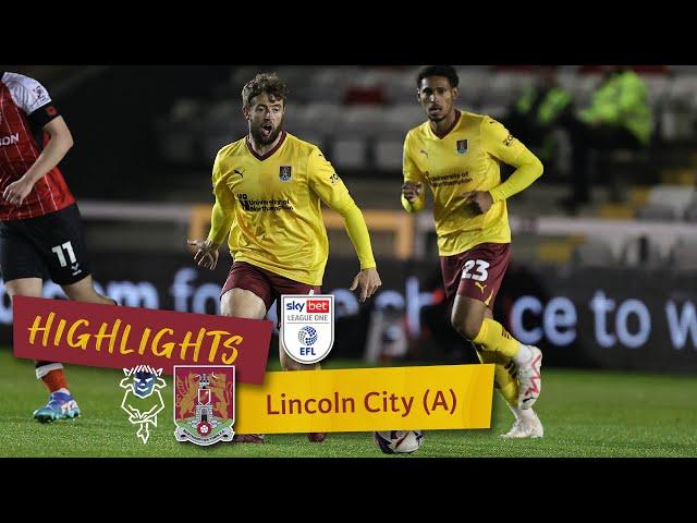 HIGHLIGHTS: Lincoln City 2 Northampton Town 1