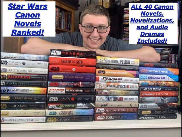 Star Wars Adult Canon Novels Ranked! (All 40 Included!)