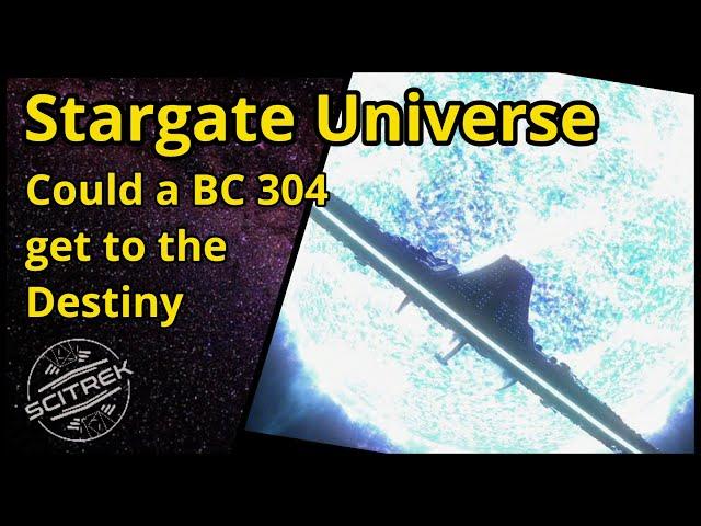 Stargate Universe: could a BC304 save the Destiny crew?