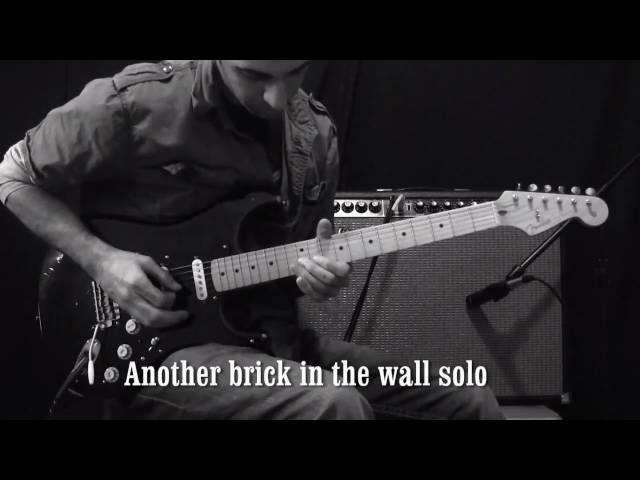 Another Brick in the wall  solo - Jason Hobbs