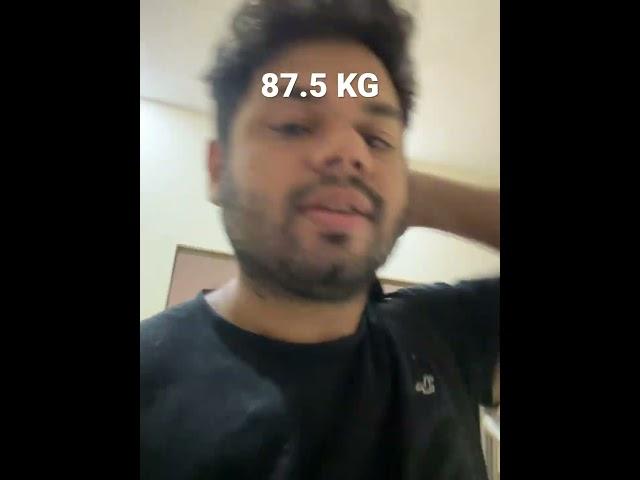 Zorays Swimming Challenge Day 3 Weight 87.5 KG