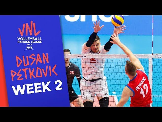 Dusan Petkovic climbs the rankings | #VNL2019 Week 2 | Volleyball Nations League 2019