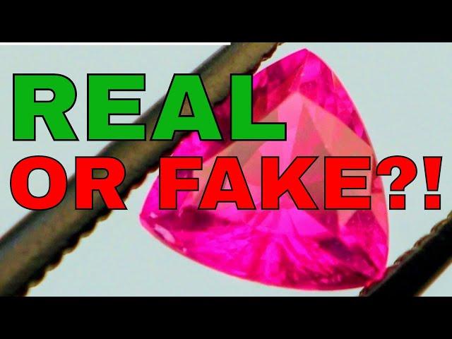 HOW TO TELL IF RUBY IS REAL OR FAKE?!