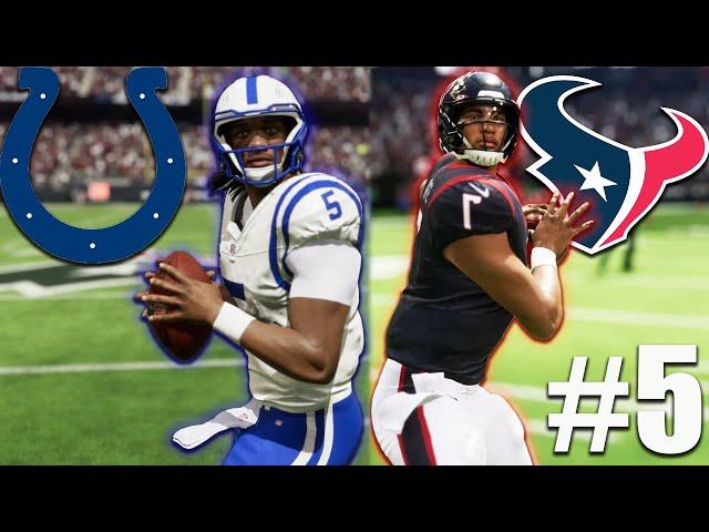 The Duel of Two of the BEST ROOKIE QUARTERBACKS In the NFL! Colts Franchise Ep. 5 | Madden 24