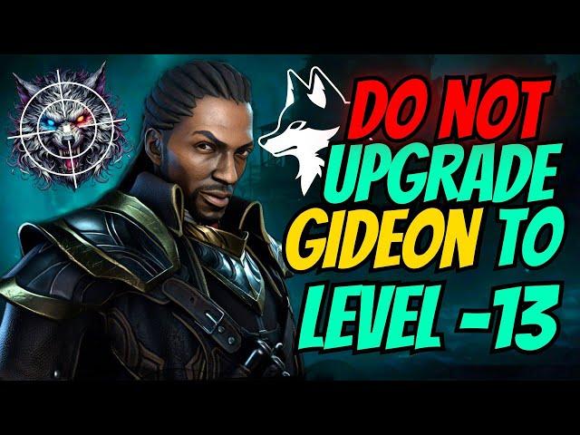 The Most Badass Hero  Lord Gideon At level 13 is A Nightmare for All  || Shadow Fight 4 Arena