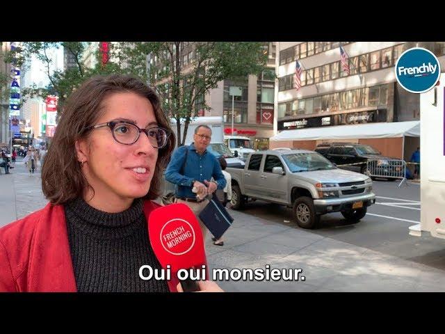 Americans Try to Speak French