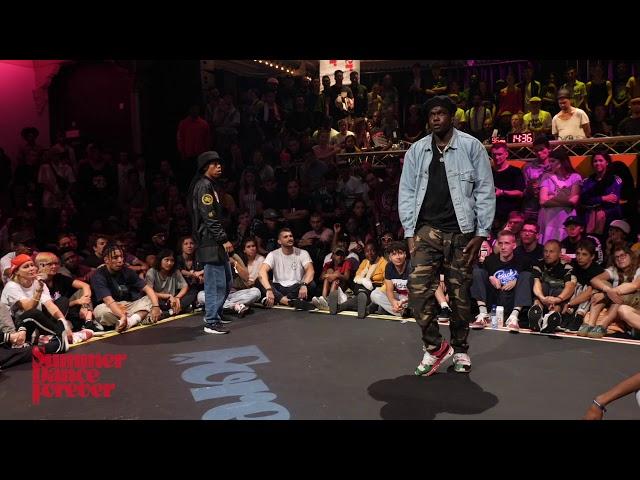 Angyil vs MonstaPop JUDGE BATTLE Popping Forever - Summer Dance Forever 2018