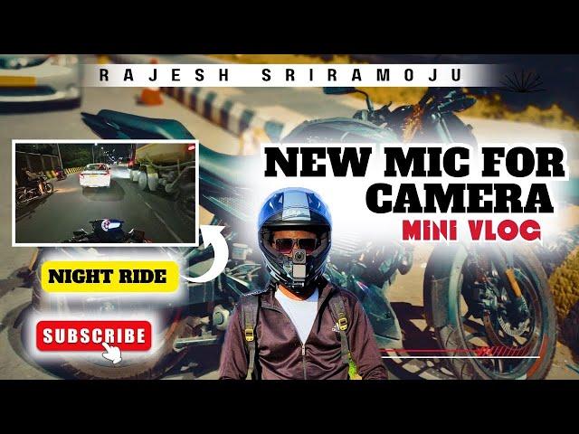 మన కెమెరా కొరకు కొత్త మైక్ కొన్న || NEW MIC FOR OUR CAMERA || RAJESH SRIRAMOJU #rajeshsriramoju #dji