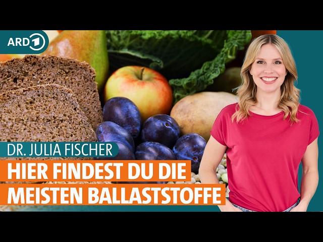 Abnehmen mit Ballaststoffen: Sie sind in diesen Lebensmitteln und gut für den Darm | ARD Gesund