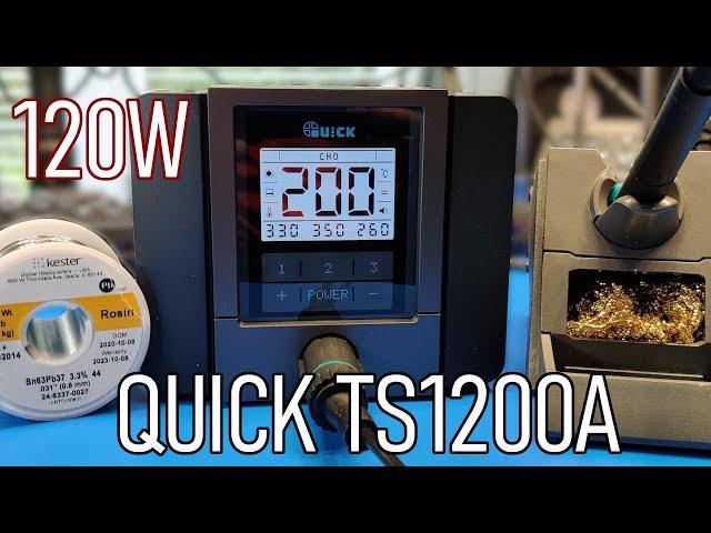 SDG #213 Quick TS1200A 120W Soldering Station - Is it worth it? $220 at Banggood.com