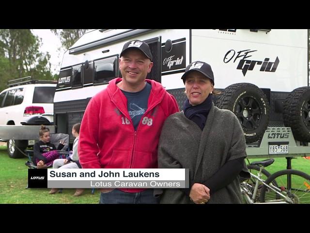 Lotus Caravan Owners: Susan and John Laukens