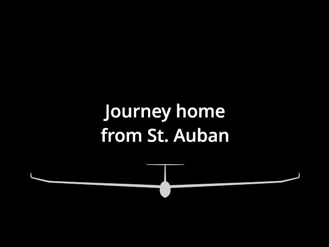 Journey home from St. Auban