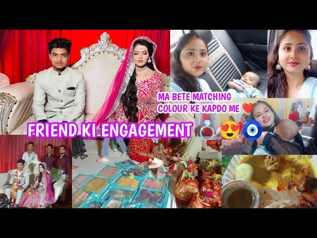 Friend ki EngagementVlog || Hamdan aur mene pahani Matching dress || The Zara world