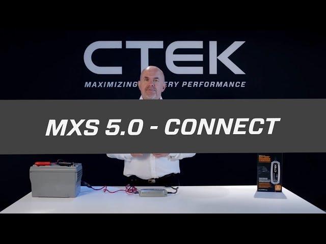 Tutorials - CTEK MXS 5.0 - How to connect