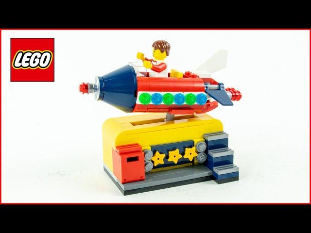 LEGO Ideas 40335 Space Rocket Ride Speed Build for Collectors - Brick Builder